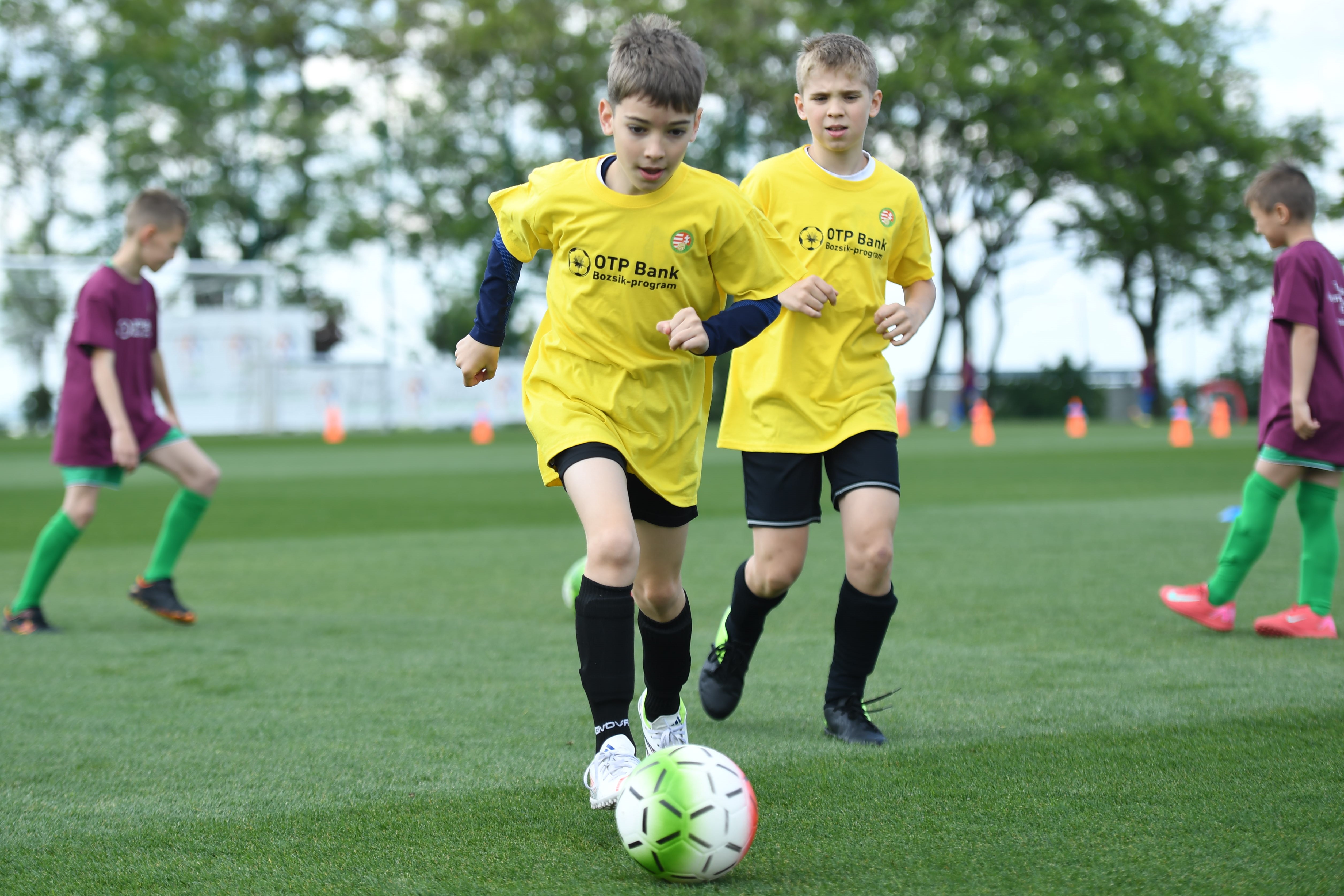 Folyamatos a létszámnövekedés az OTP Bank Bozsik Intézményi Programban